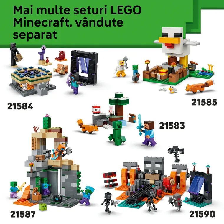 LEGO Minecraft, Gradina Palida, 21586
