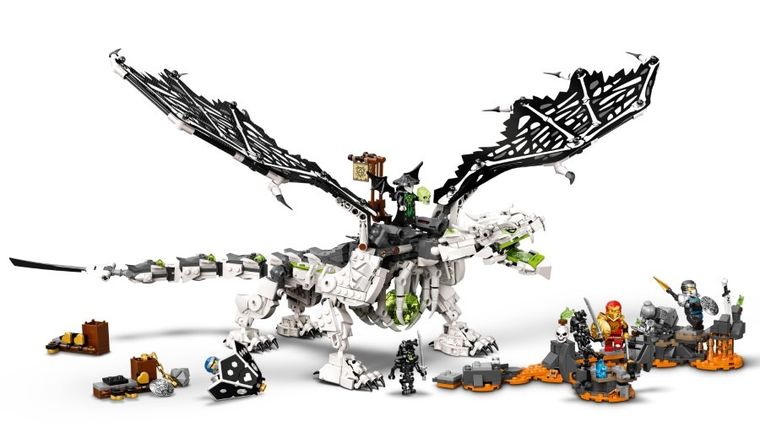LEGO NINJAGO, Dragonul Vrajitorului Craniu, 71721