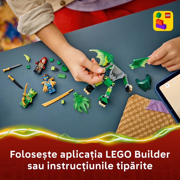 LEGO NINJAGO, Pachet de lupta cu robotul dragon al lui Lloyd, 71862