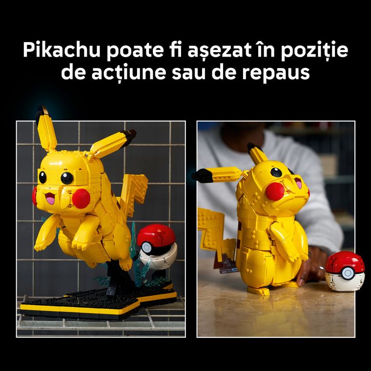 LEGO Pokémon, Pikachu si Poké Ball, 72152