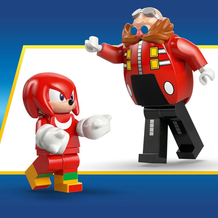 LEGO Sonic, Knuckles vs. Dr. Eggman si robotul Egg Crusher, 77005