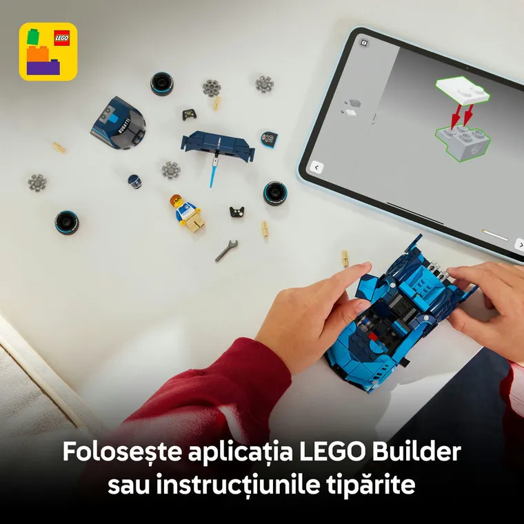 LEGO Speed Champions, Hipermasina sport Bugatti Vision GT, 77253