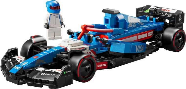 LEGO Speed Champions, Masina de curse F1 Visa Cash App RB VCARB 01, 77246