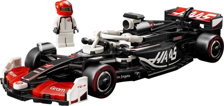 LEGO Speed Champions, Masina de curse MoneyGram Haas F1 Team VF-24, 77250