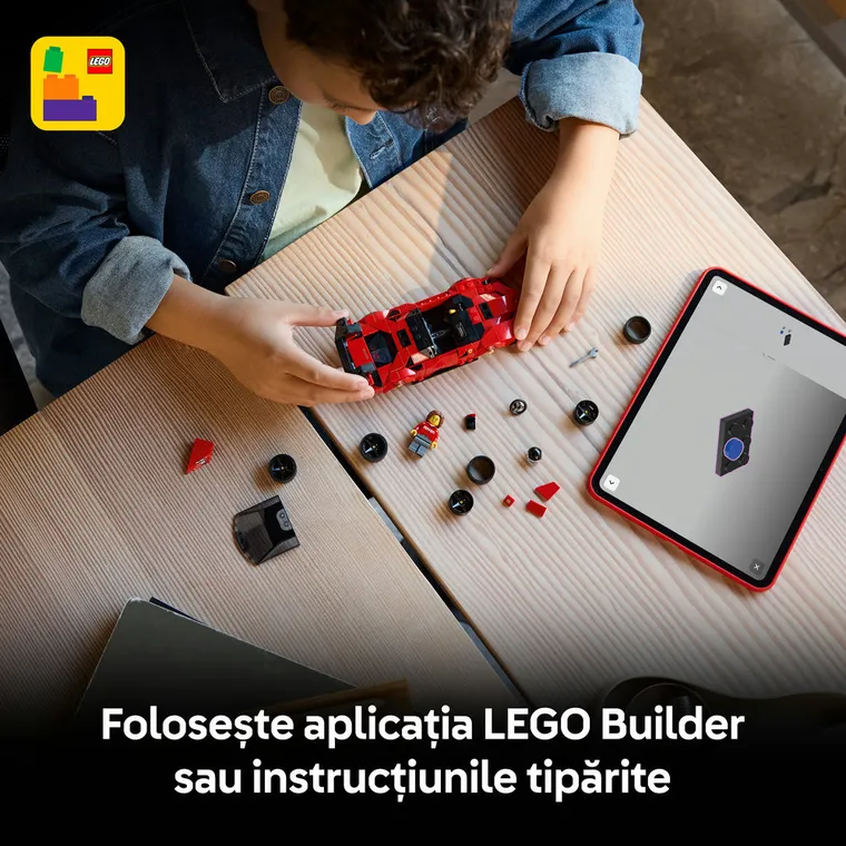 LEGO Speed Champions, Masina de sport Ferrari SF90 XX Stradale, 77254