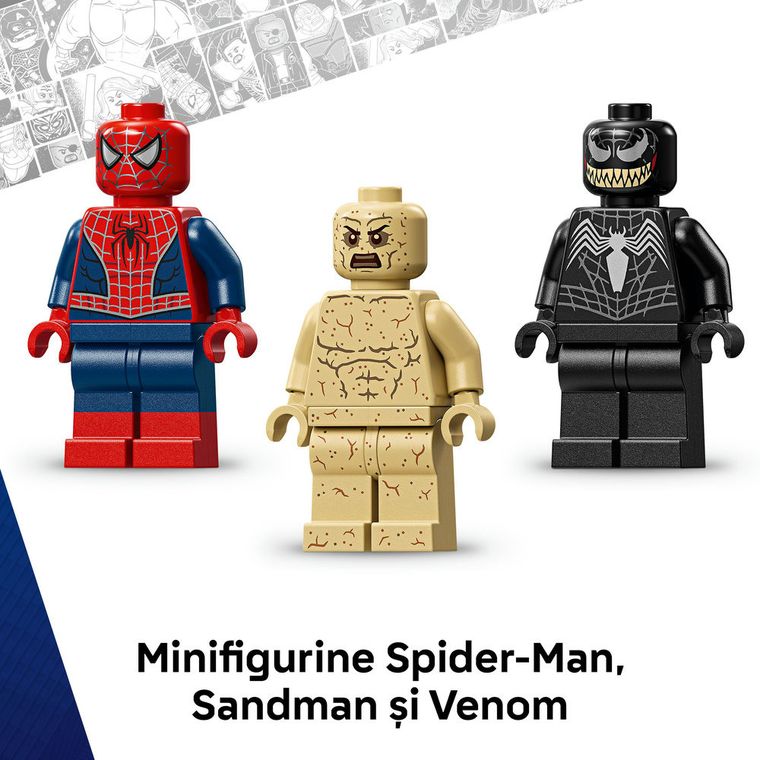 LEGO Super Heroes, Batalie memorabila: Omul Paianjen vs Sandman, 76334