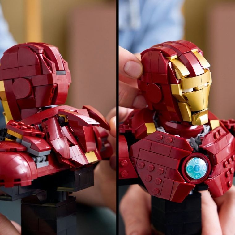 LEGO Super Heroes, Bust Iron Man MK4, 76327