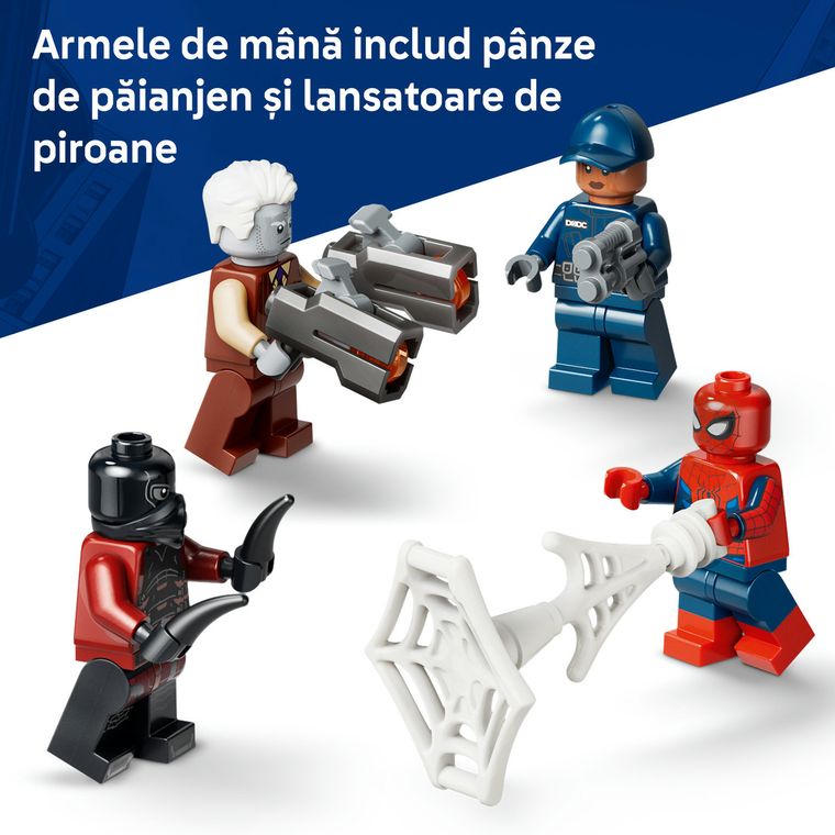 LEGO Super Heroes, Urmarire cu Omul Paianjen si masina inchisorii, 76349
