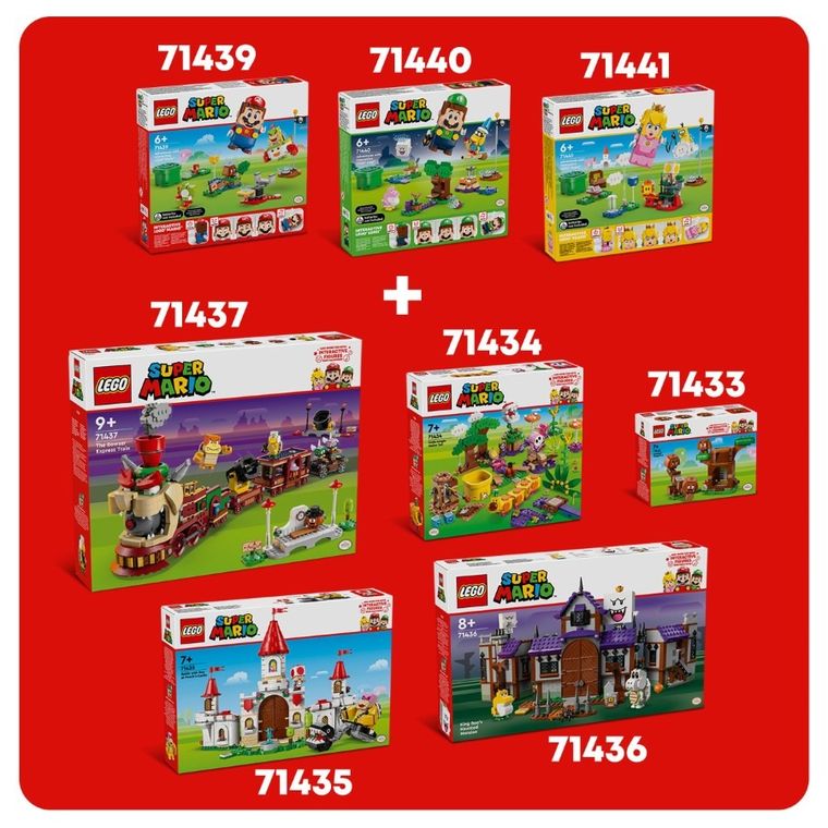 LEGO Super Mario, Aventuri cu LEGO Luigi interactiv, 71440
