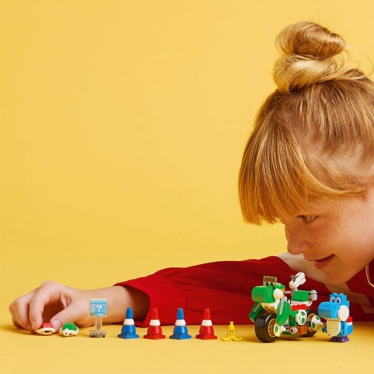 LEGO Super Mario, Mario Kart - Yoshi Bike, 72031