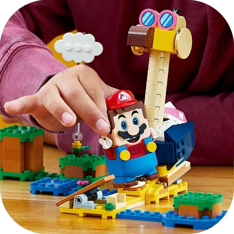 LEGO Super Mario, Set de extindere Bataia de cap a lui Conkdor, 71414