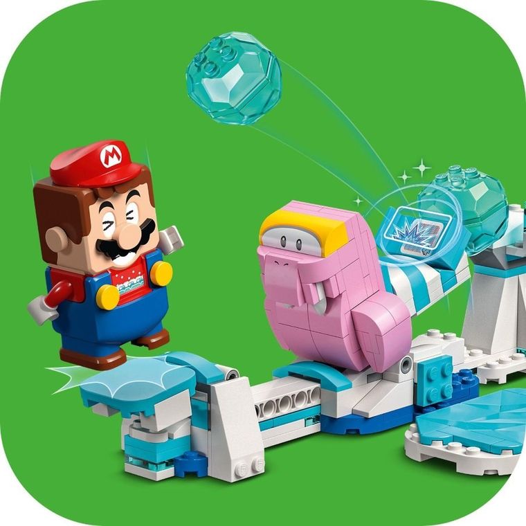 LEGO Super Mario, Set de extindere Morsel si aventura lui in zapada, 71417