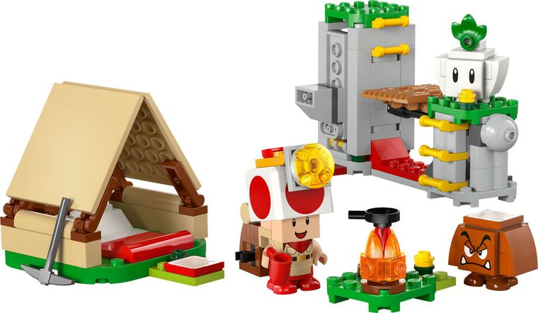 LEGO Super Mario, Tabara lui Captain Toad, 72040