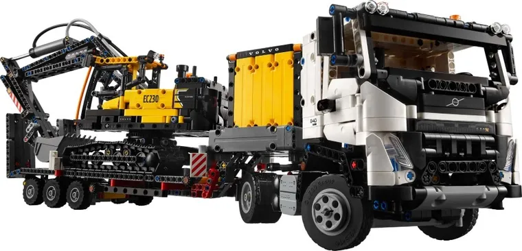 LEGO Technic, Camionul FMX si excavatorul electric EC230 de la Volvo, 42175