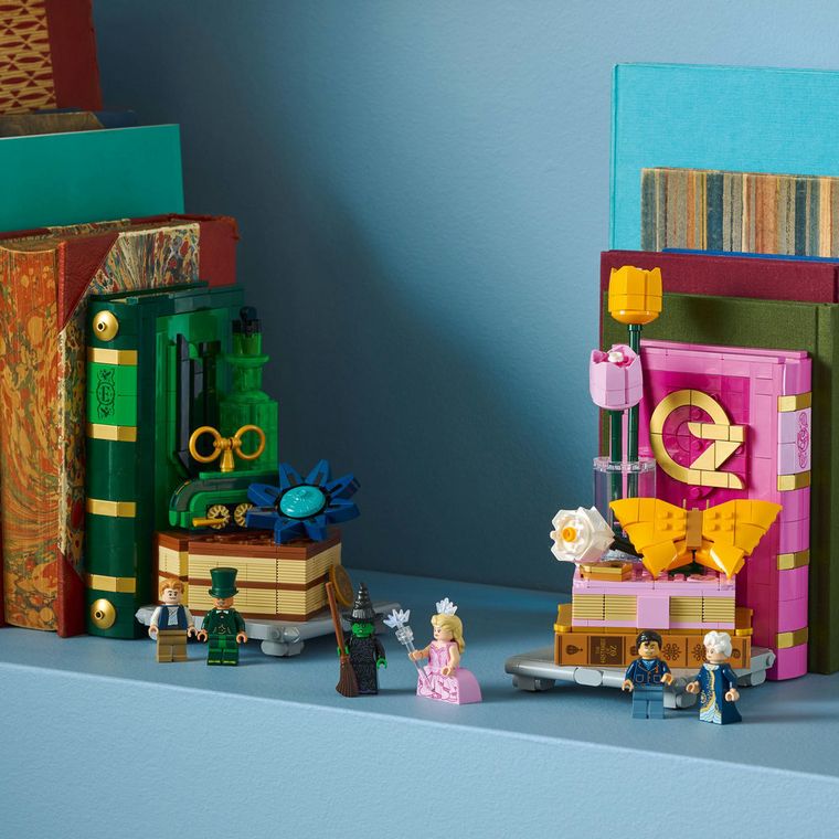 LEGO Wicked, Opritoare de carti Glinda si Elphaba, 75691