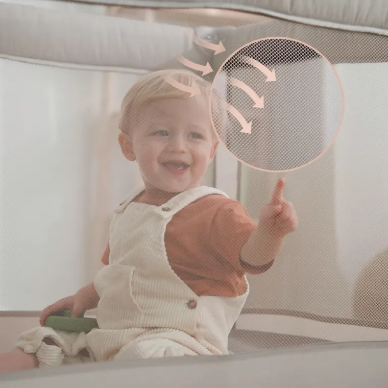 Lionelo, Amelie, patut de voiaj compact, Beige Sand