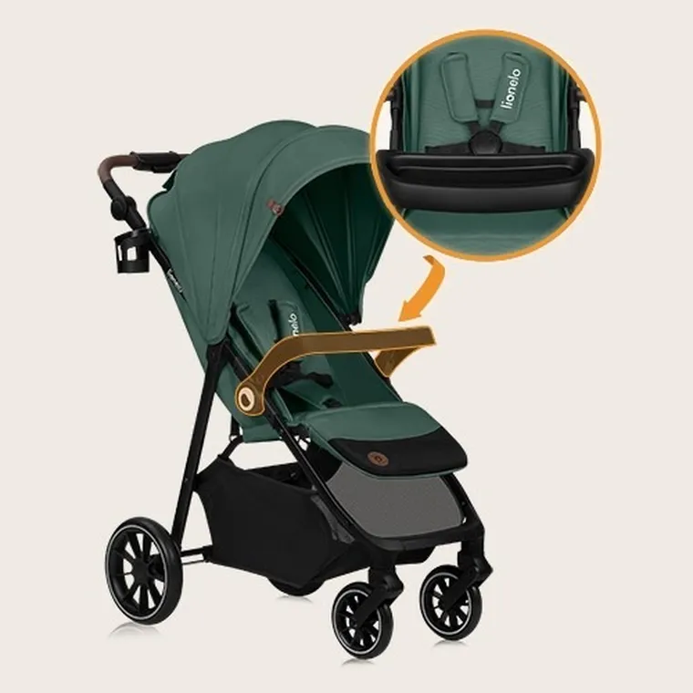 Lionelo, Annet Plus, carucior sport, Green Forest