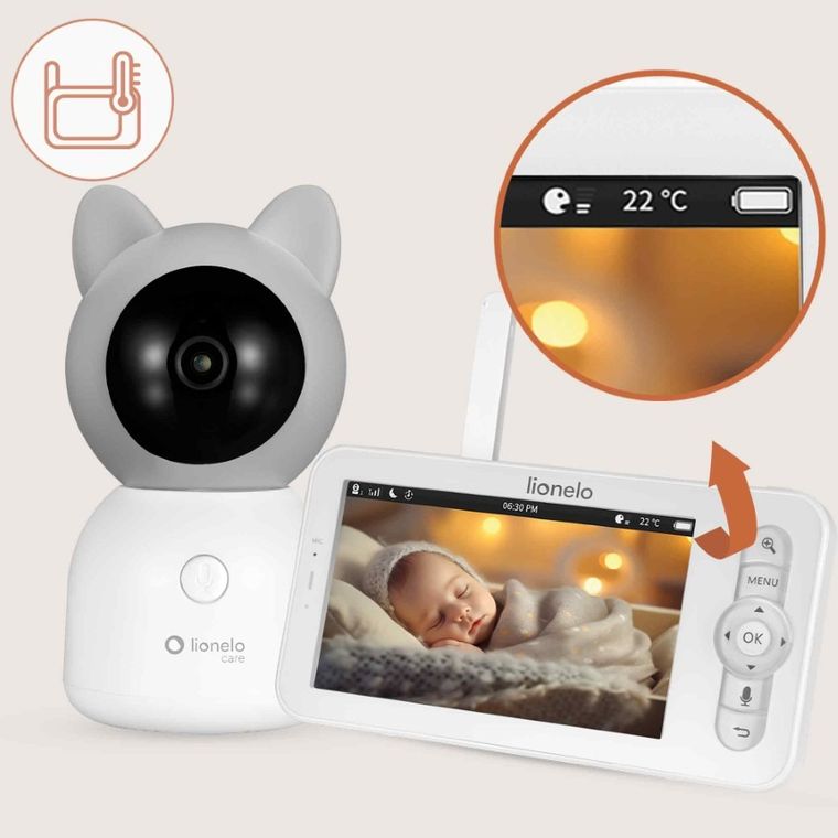 Lionelo, Babyline 9.2, baby monitor