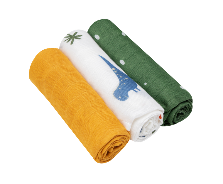 Lionelo, Bamboo Set, scutece din bambus, 3 buc.