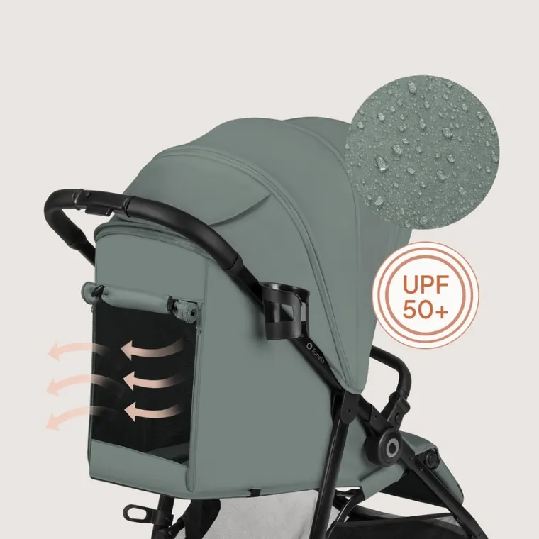 Lionelo, Emerald, carucior, Green Forest