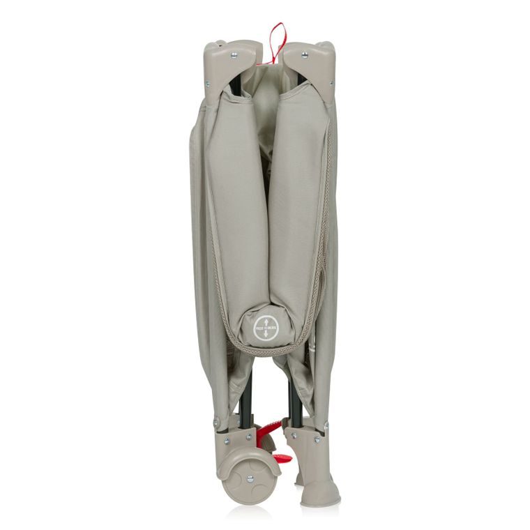 Lionelo, Laura, patut de volaj compact 2in1, Beige Sand