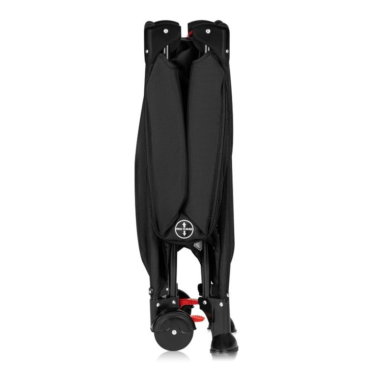 Lionelo, Laura, patut de volaj compact 2in1, Black Carbon