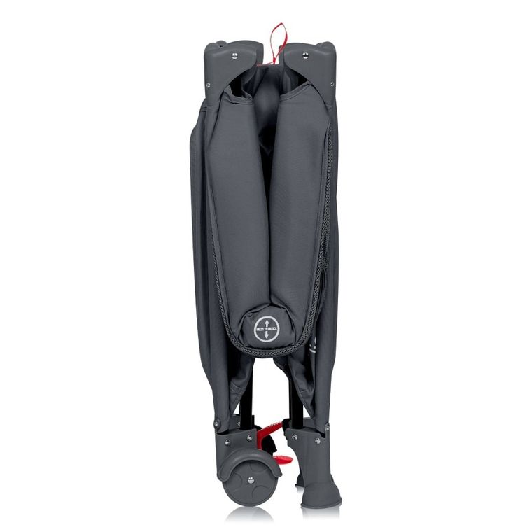 Lionelo, Laura, patut de volaj compact 2in1, Grey Concrete