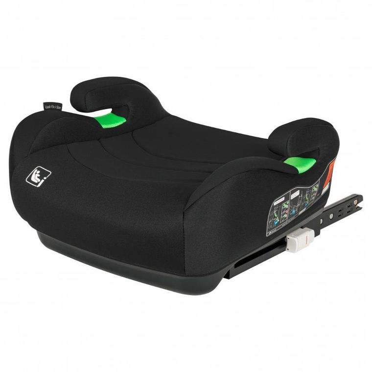 Lionelo, Luuk Fix, I-size, scaun auto, 125-150 cm, Black Carbon