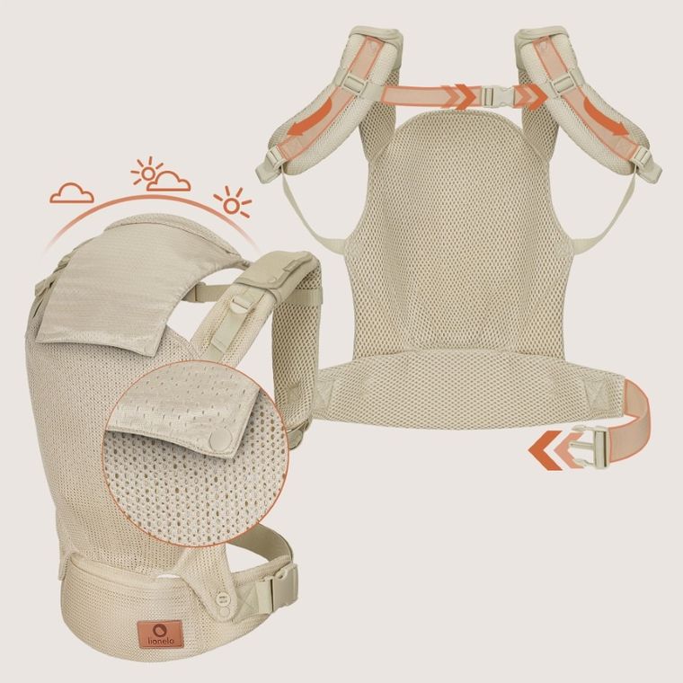 Lionelo, Margareet Air, marsupiu, Beige