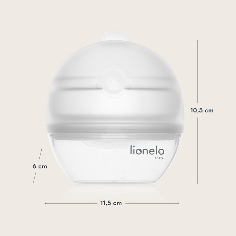 Lionelo, Milky, colector de lapte cu functia de pompa de san manuala, 2in1