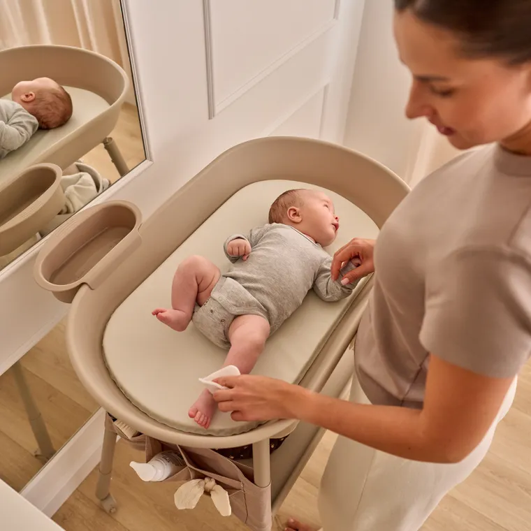 Lionelo, Rosie, masa de infasat, Beige Sand