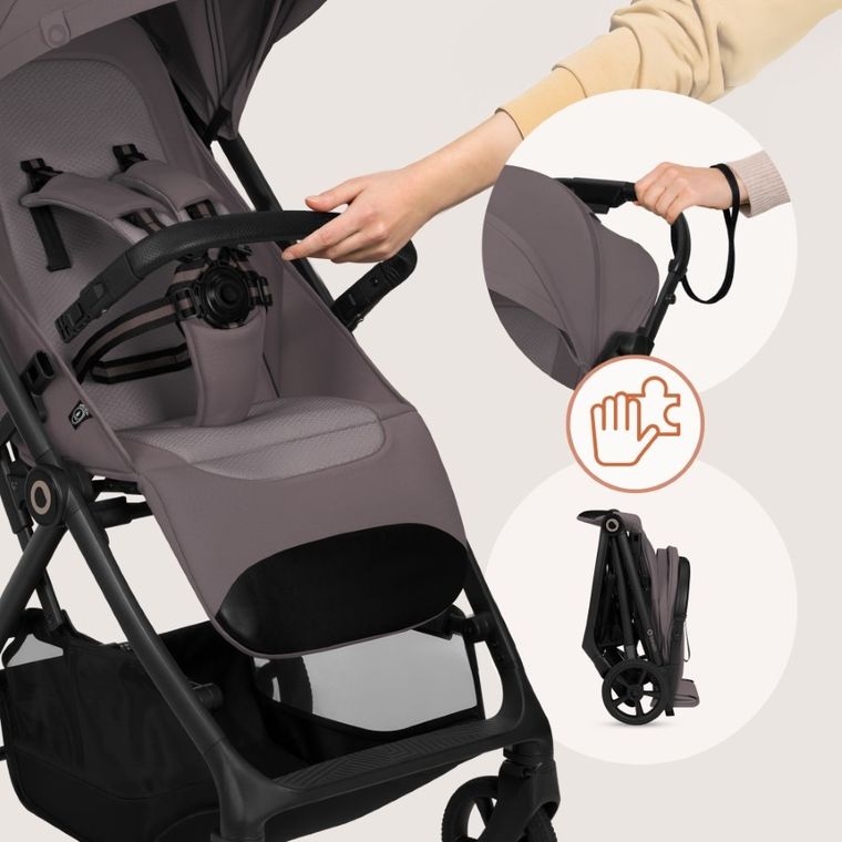 Lionelo, Tansi, carucior sport, Beige Taupe