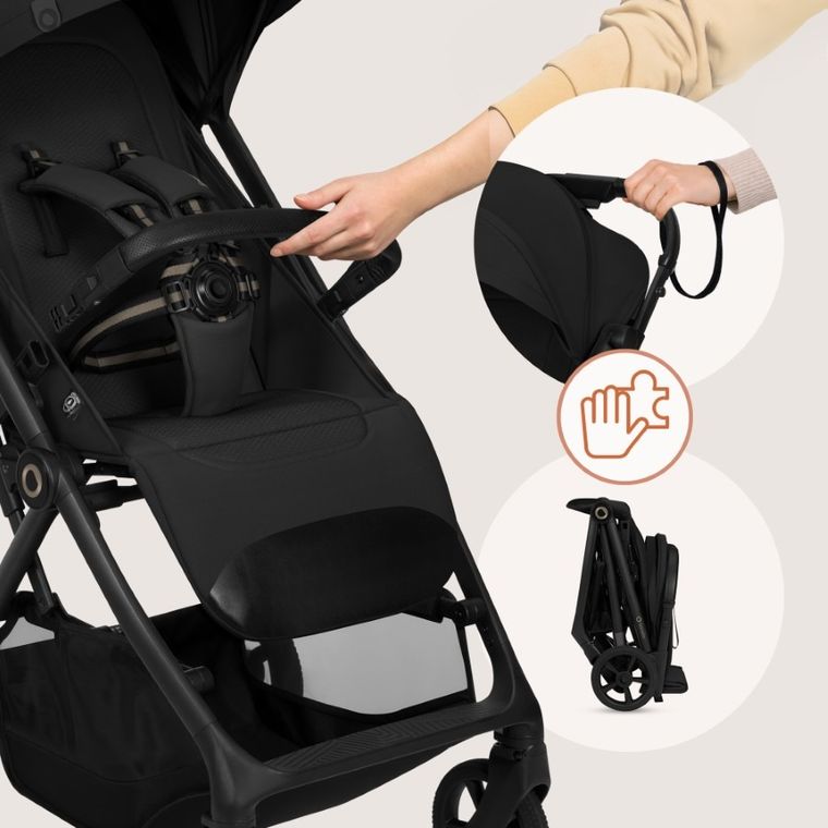 Lionelo, Tansi, carucior sport, Black Onyx