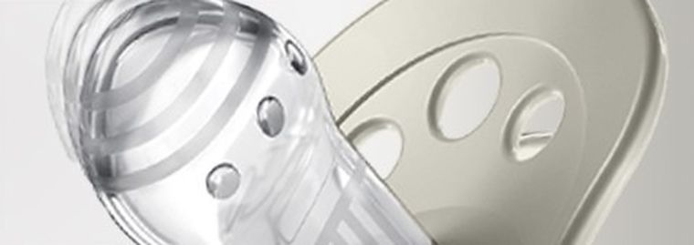 Lovi, Buddy Bear, suzeta dinamica din silicon, 6-18 luni, 2 buc.