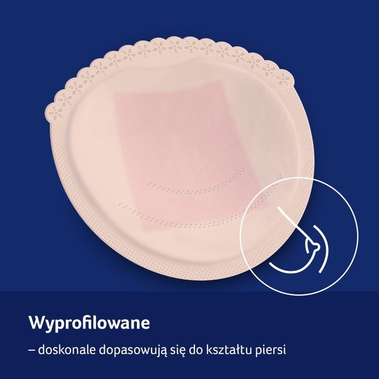 Lovi, Discreet Elegance, tampoane antibacteriene pentru san, alb, 60 buc.