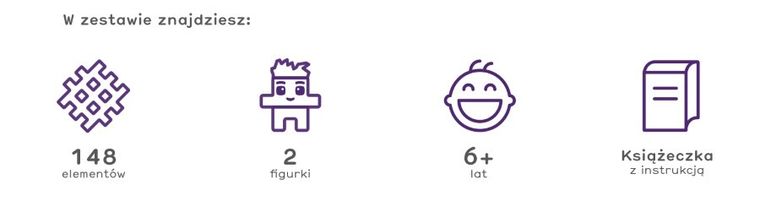 Marioinex, Mini Waffle, Turnul Fanteziei, set de constructie, 148 piese