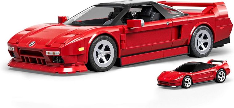 Mattel Brick Shop, Hot Wheels Elite Series '90 Acura NSX, set de