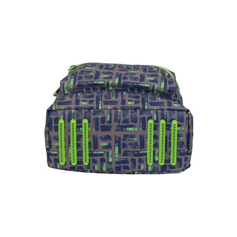 Milan, Maze, rucsac pentru scoala, maro-verde