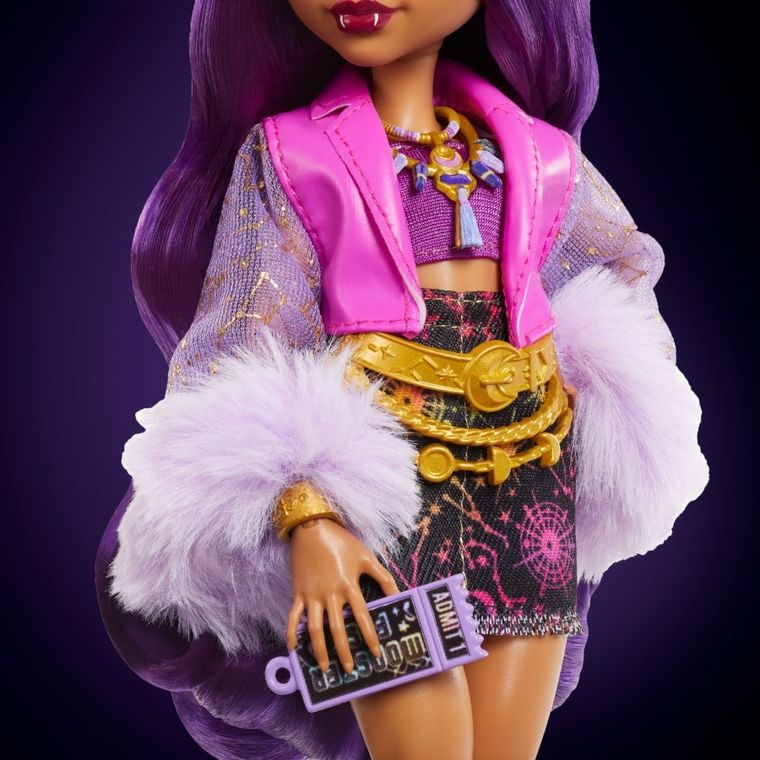 Monster High, Monster Fest, papusa Clawdeen Wolf cu accesorii