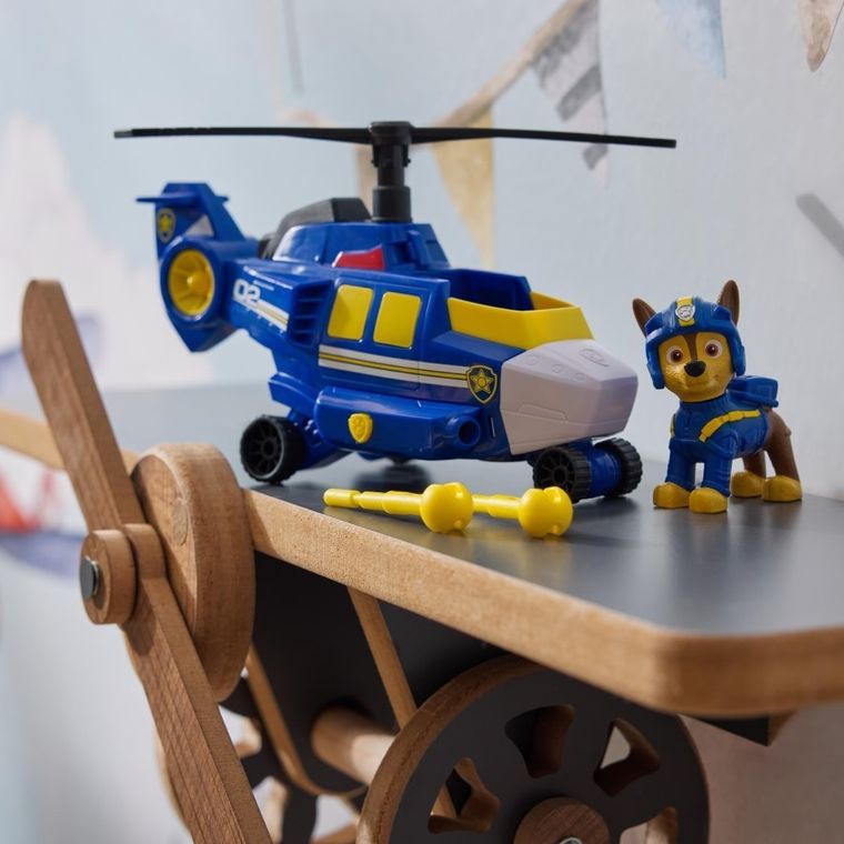 Paw Patrol, Air Rescue, Chase, elicopter cu figurina