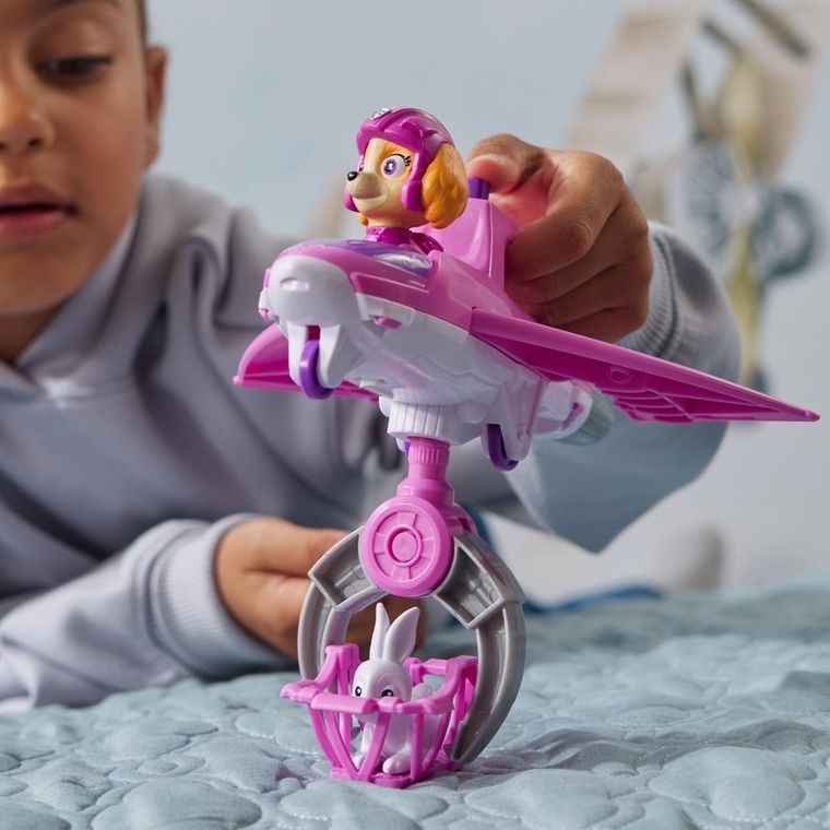 Paw Patrol, Air Rescue, Skye, avion cu figurina