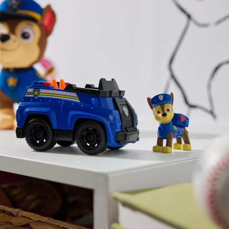 Paw Patrol, Chase, vehicul cu figurina