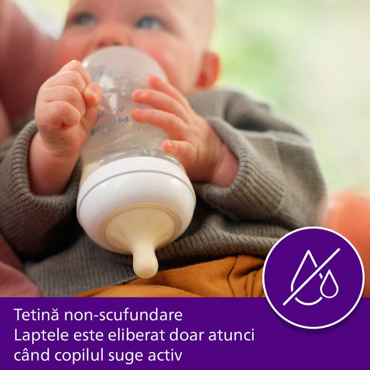 Philips Avent, Natural, Response, tetina pentru mancare densa, SCY966/02