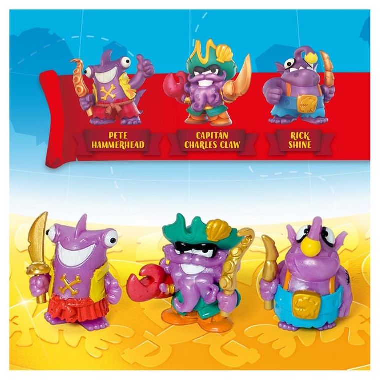 Piratix, Monster Treasure, figurina