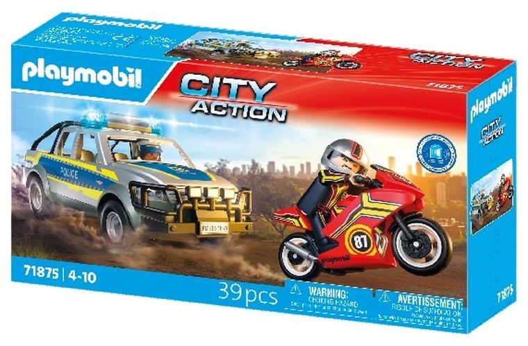 Playmobil, Action Heroes, Politia Pick-Up Chase, 71875