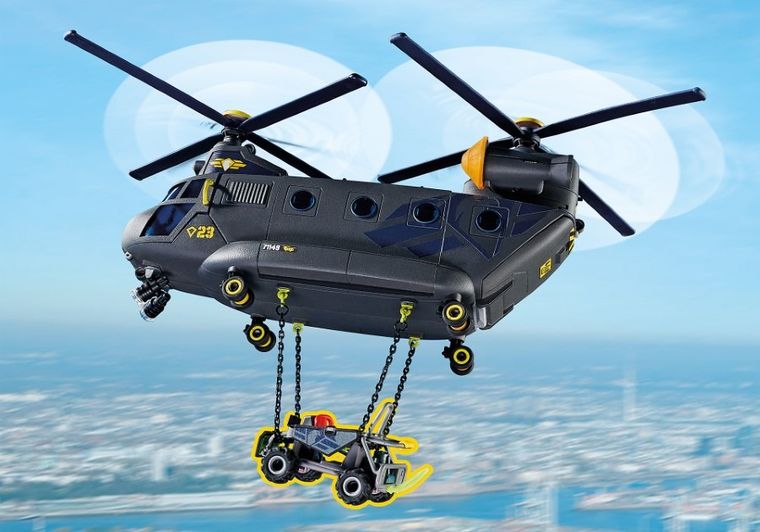 Playmobil, City Action, Elicopter de salvare al fortelor speciale, 71149