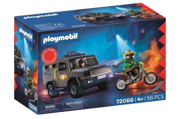 Playmobil, City Action, Vehicul tactic SWAT, 72066
