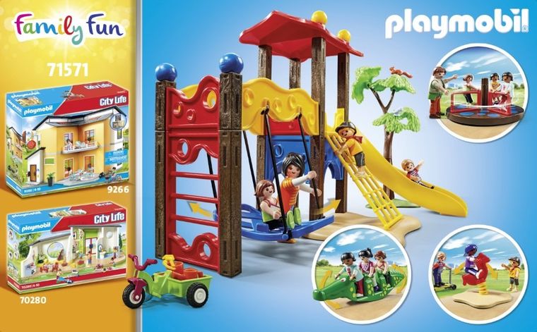 Playmobil, Family Fun, Loc de joaca, 71571
