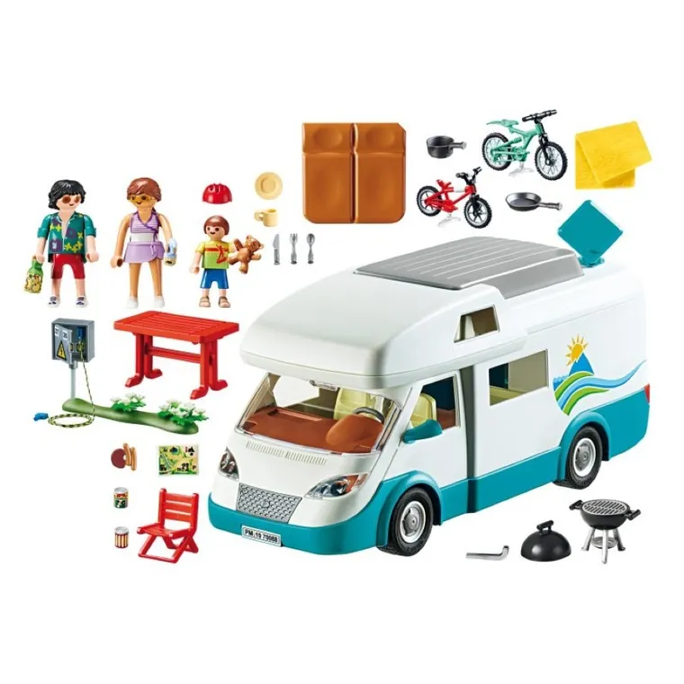 Playmobil, Family Fun, Rulota camping, 70088