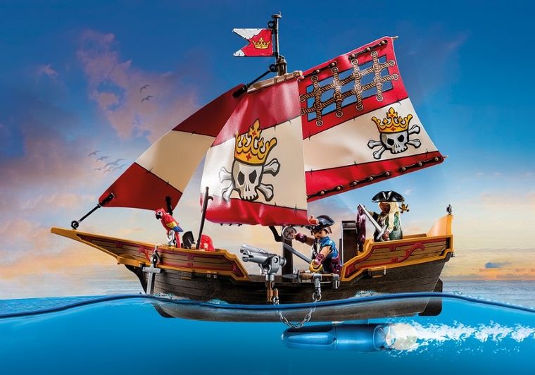 Playmobil, Pirates, Corabie de pirati, 71418